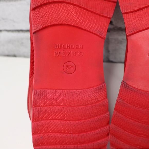 Refill GTX New York Men’s Retro Red Sneaker Size 10.5 Made in Mexico Sport Shoes - Picture 9 of 12